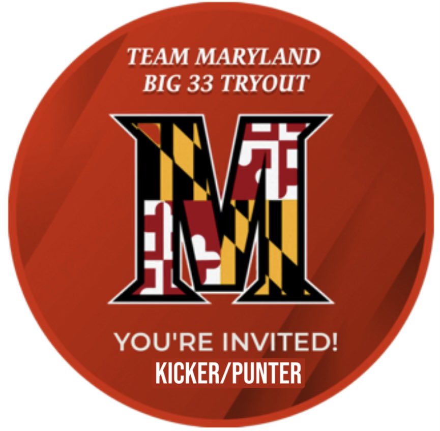 Excited to compete march 3rd for a spot on the big 33 team.