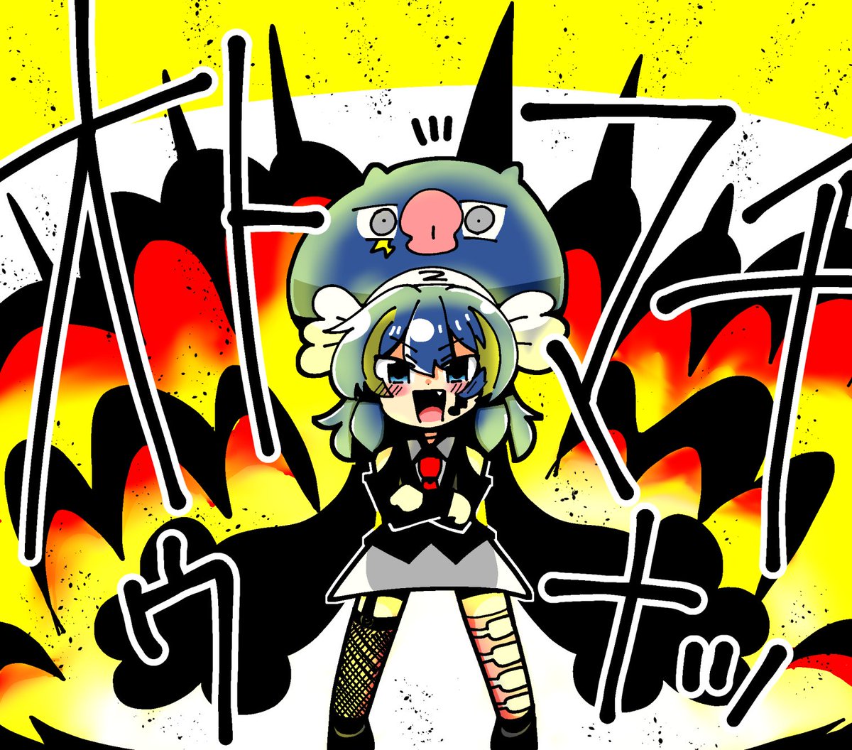 #今月かいた絵を晒そう 