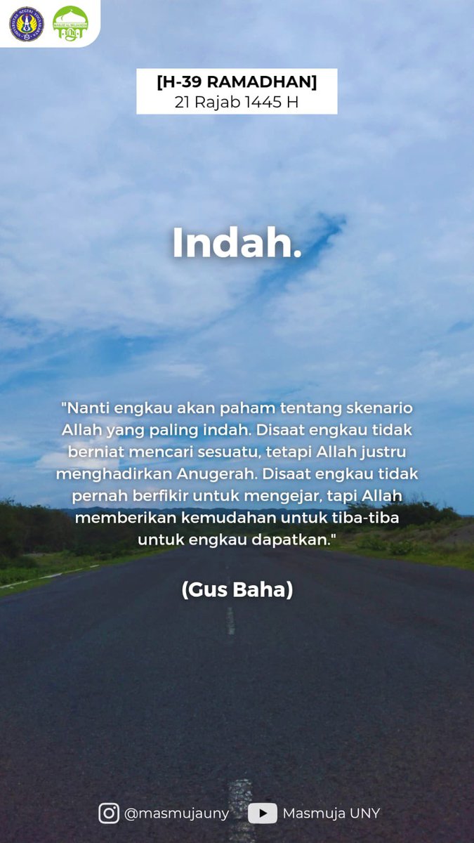 samzalii's tweet photo. _"Nanti engkau akan paham tentang skenario Allah yang paling indah. Disaat engkau tidak berniat mencari sesuatu, tetapi Allah justru menghadirkan Anugerah. Disaat engkau tidak pernah berfikir untuk mengejar, tapi Allah memberikan kemudahan untuk tiba-tiba untuk engkau dapatkan." https://t.co/fe1WPKAtka