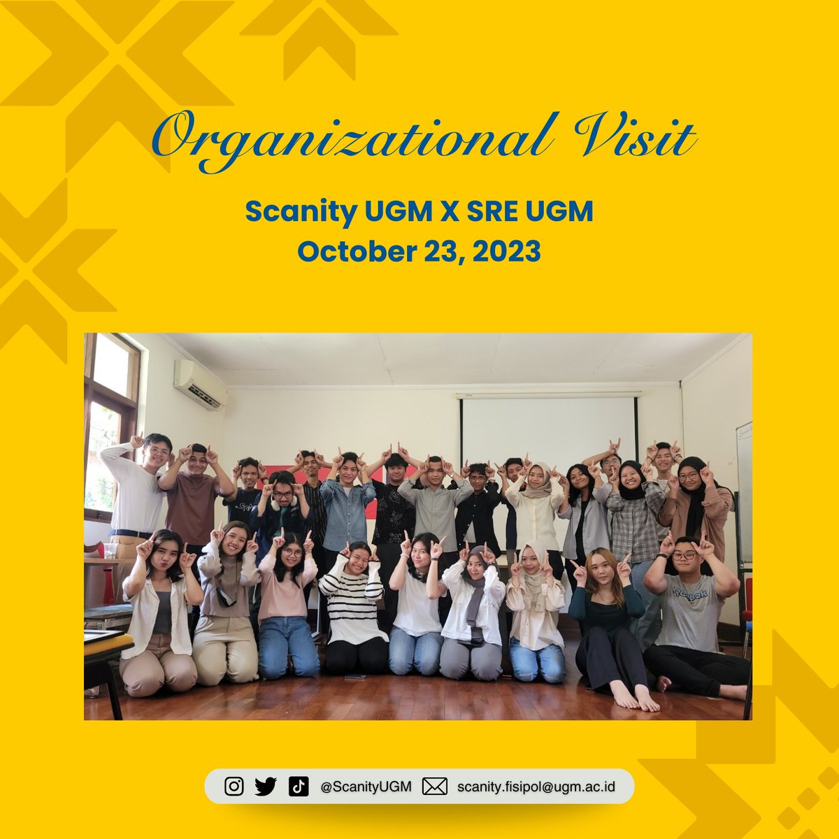 ScanityUGM's tweet photo. #scanityugm #ugm #scandinavia
_____________________________________
Follow our social media for more updates!
Instagram: @scanityugm
Twitter: @ScanityUGM
LinkedIn : Scanity UGM
Website: https://t.co/4Ye3dX2h7Q https://t.co/4jCvbVQskR