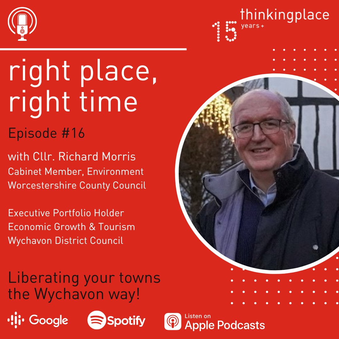 🆕🎧 Our first #podcast episode of 2024 is live! Our founding director John chats with Cllr Richard Morris, Cabinet Member at @worcscc & Executive Portfolio Holder at @Wychavon District Council. Listen to ‘Liberating your towns the Wychavon way!’ here now: bit.ly/3Orz8bf