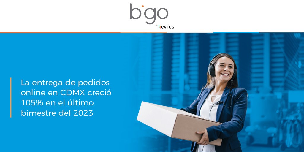 El último bimestre del 2023 significó una temporada de retos para los eCommerce, dando como resultado que la entrega de paquetes en la Ciudad de México aumentó un 105% durante los meses de noviembre y diciembre, en tanto que sus ventas cerraron en más de 500 millones de pesos.