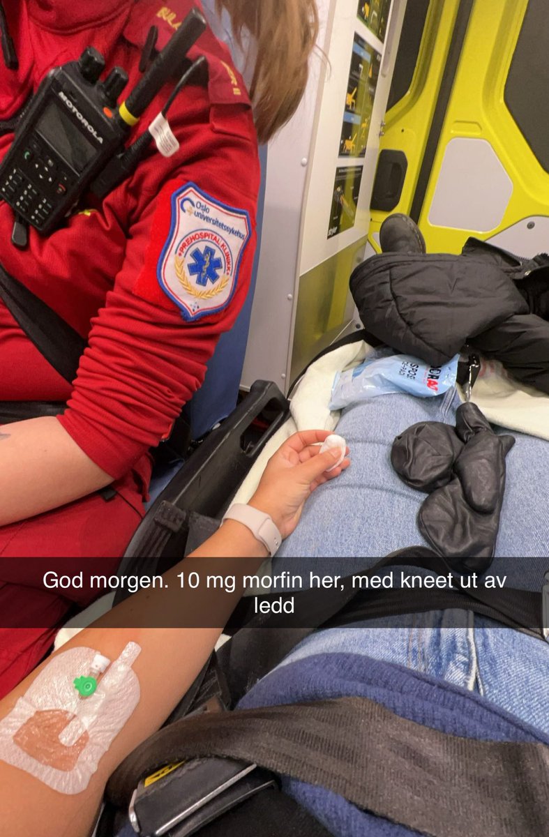 Kan jeg nå si at jeg også har blitt et offer for byrådets manglende strøing?🤣