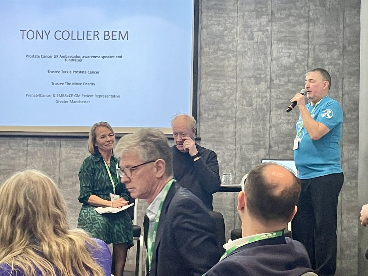 Sian Lewis (@slewisrd) on Twitter photo Great to hear <a href="/ethansgrumps/">Tony Collier BEM</a> talking about his experience of prehabilitation, the importance of talking to patients <a href="/macmillancancer/">Macmillan Cancer Support</a> #PrehabSummit ๐๐ and raising the profile of <a href="/cancer5kYourWay/">5k Your Way, Move Against Cancer</a> #moveagainstcancer Great to hear <a href="/ethansgrumps/">Tony Collier BEM</a> talking about his experience of prehabilitation, the importance of talking to patients <a href="/macmillancancer/">Macmillan Cancer Support</a> #PrehabSummit ๐๐ and raising the profile of <a href="/cancer5kYourWay/">5k Your Way, Move Against Cancer</a> #moveagainstcancer