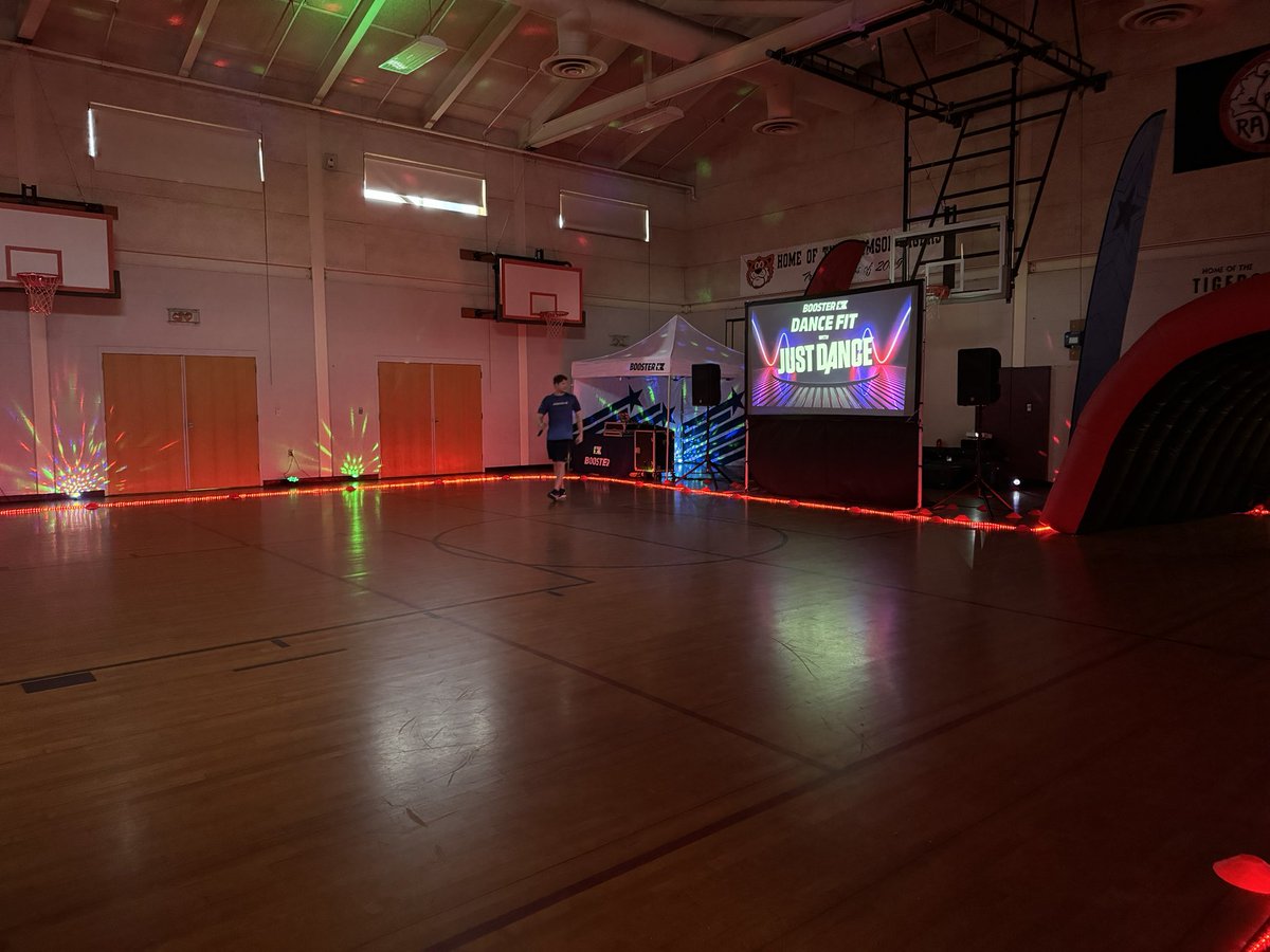 We are ready for the Thomson Tiger Dance Fit Party today!