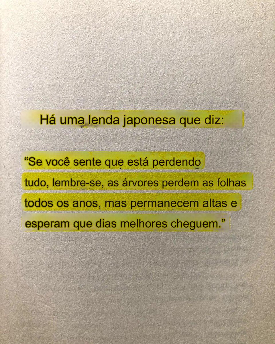 Três lições importantes para a vida: