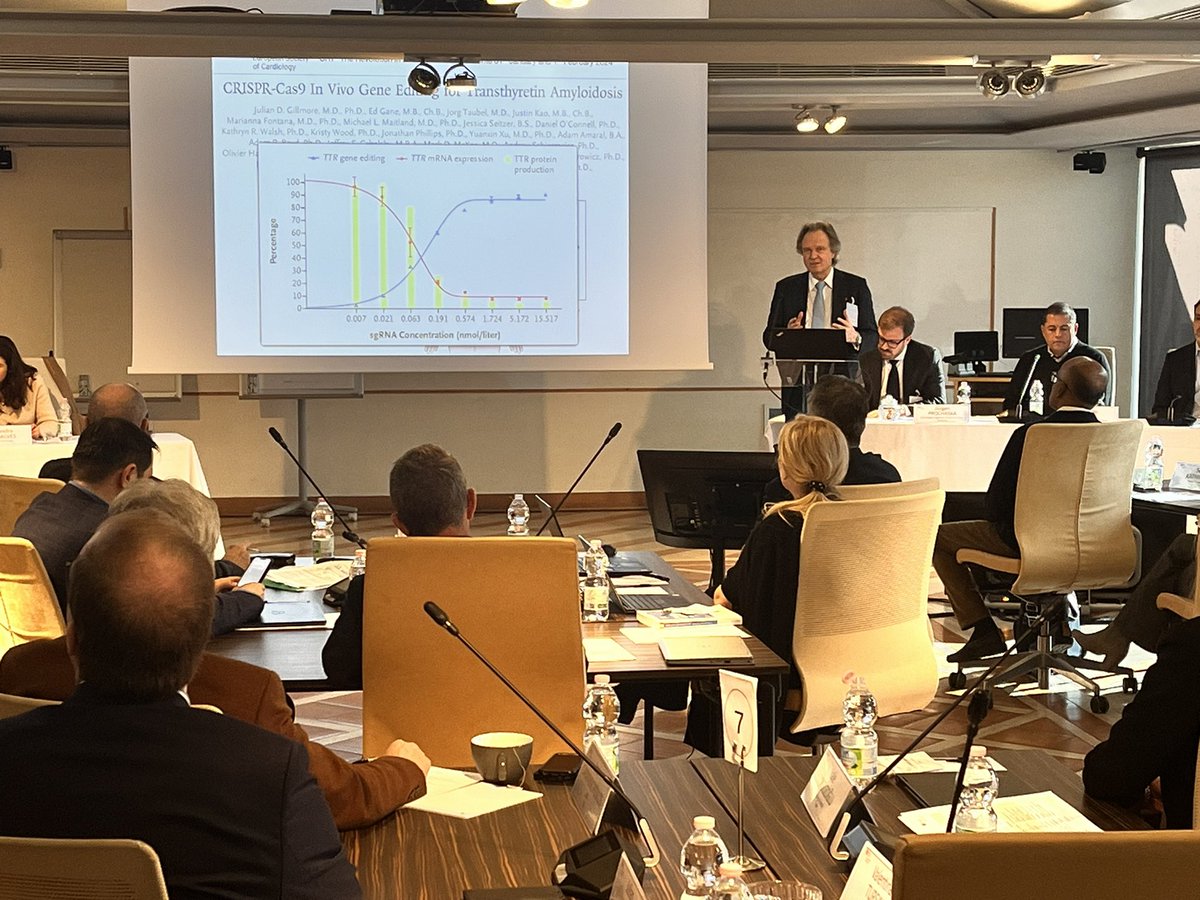escardio's tweet image. Happening now:
#ESCardioCRT has kicked off with discussions and presentations from academics, industry partners, @EMA_News and #ESCPatientForum around #CRISPRCas9 #GeneEditing opportunities, implications and concerns when it comes to #CVD and patients #QoL.

#Pharmacotherapy…