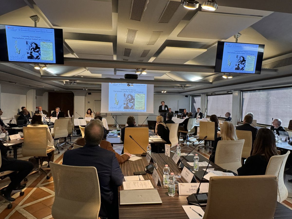 escardio's tweet image. Happening now:
#ESCardioCRT has kicked off with discussions and presentations from academics, industry partners, @EMA_News and #ESCPatientForum around #CRISPRCas9 #GeneEditing opportunities, implications and concerns when it comes to #CVD and patients #QoL.

#Pharmacotherapy…