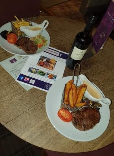 Don’t forget it’s our Juicy Steak Night tomorrow evening (Thursday 1st February) from 5pm – 8.30pm. Come &amp; enjoy two of our locally sourced, succulent 8oz Steaks &amp; a bottle of our finest house red or white wine just for £39.95 for TWO!
