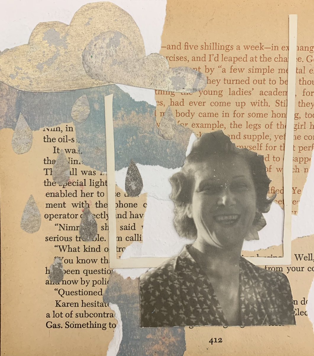 ArtCcsd's tweet photo. Look at these cool photo collages inspired by the artwork of Carly Guppy created by Ms Marino’s Photography students @CarmelHS_info Each student picked a vintage photo found at Retake/Remake and added collage and drawing elements to there artwork! @Carmelschools @ChsPiazza https://t.co/ZtjJEbFXQI