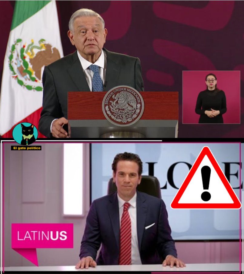 🔴🔴Fuerte.
AMLO revela que encontraron en el Edomex un contrato de 1600 millones de pesos en medicamentos a una empresa vinculada a Loret de Mola. Con razón tanta crítica desde Latinus: 

'Loret de Mola era protegido por las empresas que le vendían medicinas y equipos médicos al