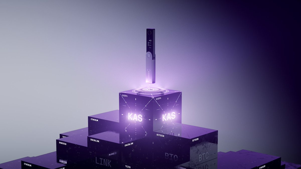 Great news - the @KaspaCurrency Ledger Nano app is now available! 🎉 

That means you can now secure &amp; manage your $KAS with your Ledger Nano 🙌