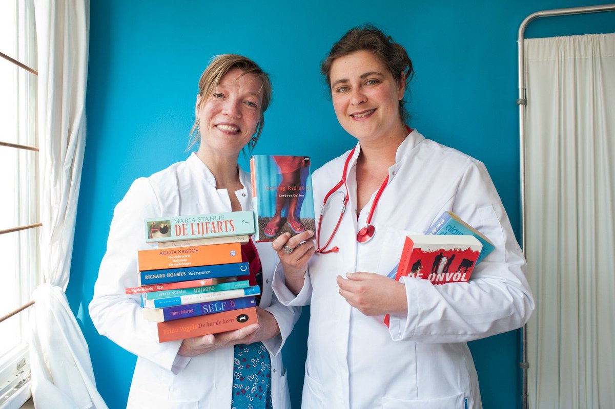 Wil je boekenadvies op maat? Kom dan op do. 1 feb 13.30-16.30 langs in Bibliotheek #Heiloo op het inloopspreekuur.  De dames van de Culturele Apotheek trekken hun witte apothekersjassen en schrijven ter plekke een recept voor je uit: een rake boekentip. tinyurl.com/5sd25d5p