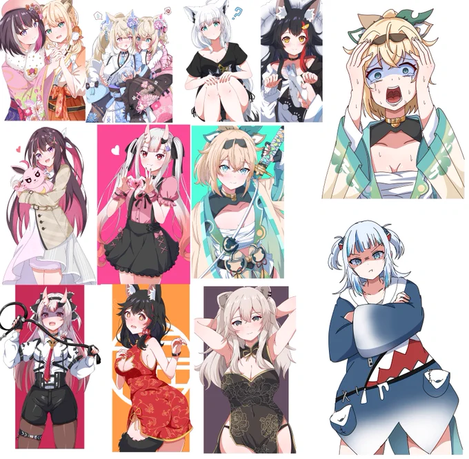 今月は12枚でした!
来月はもっと描けるといいです☺️
 #今月描いた絵を晒そう 