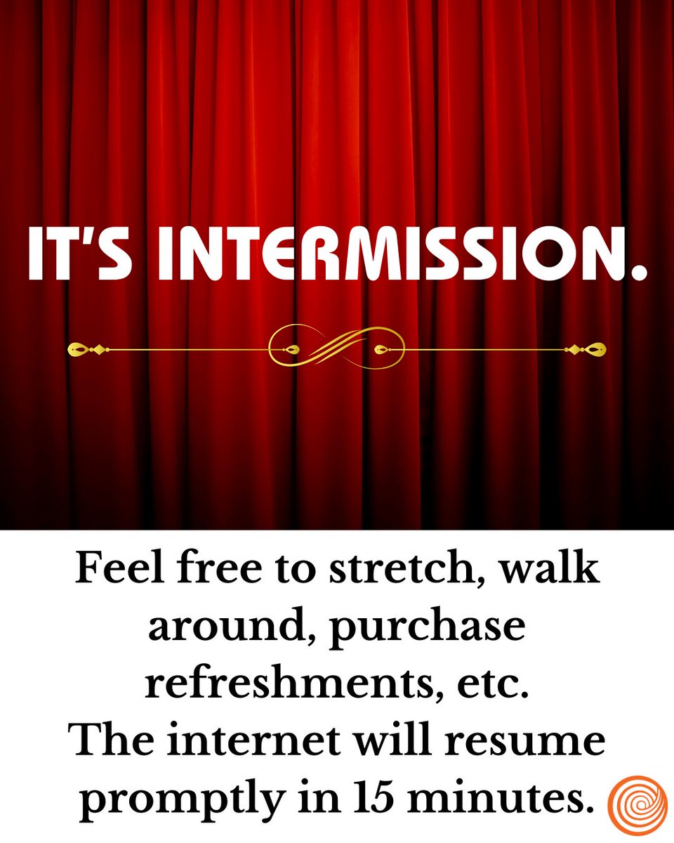 Go stretch your legs, folks. The internet will be back shortly!