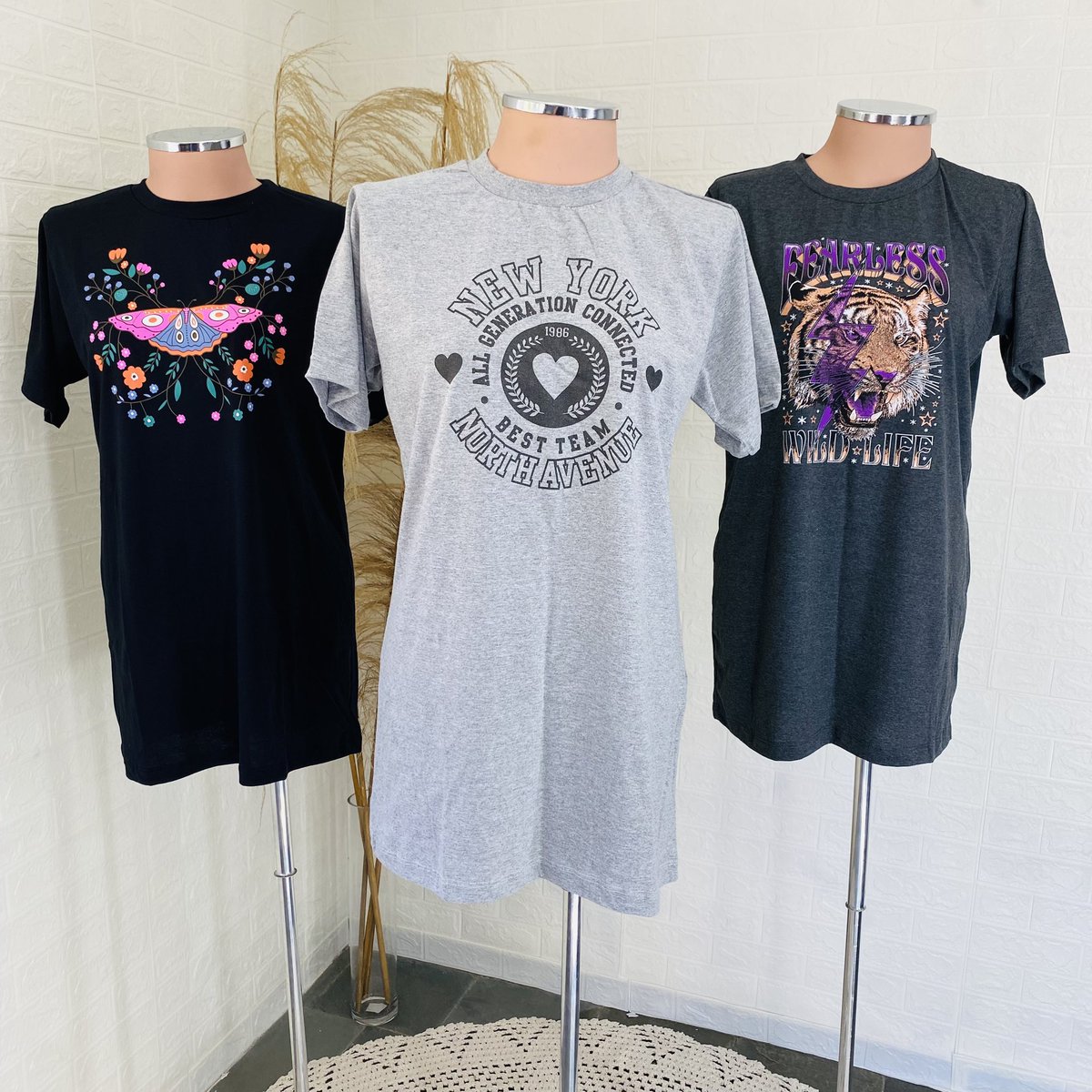 StoreDagi's tweet image. Liquidação R$ 49,90
Camisetão em algodão.