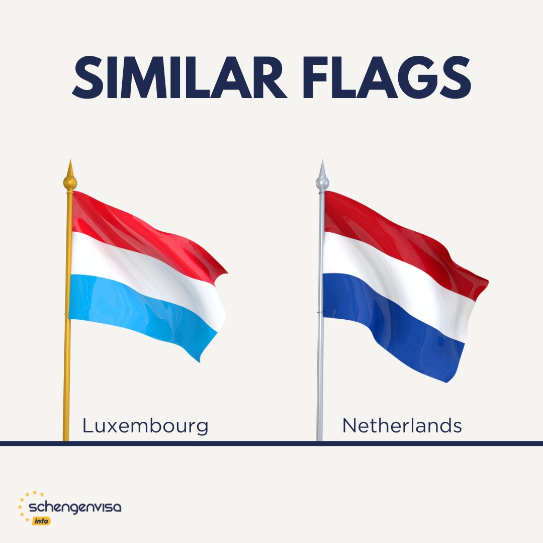 schengen_info's tweet image. 🇱🇺 🇳🇱 

#similarflags #luxembourg #netherlands #flag #europe #eu #schengenvisainfo