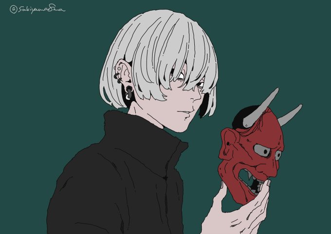 「oni mask」 illustration images(Latest｜RT&Fav:50)