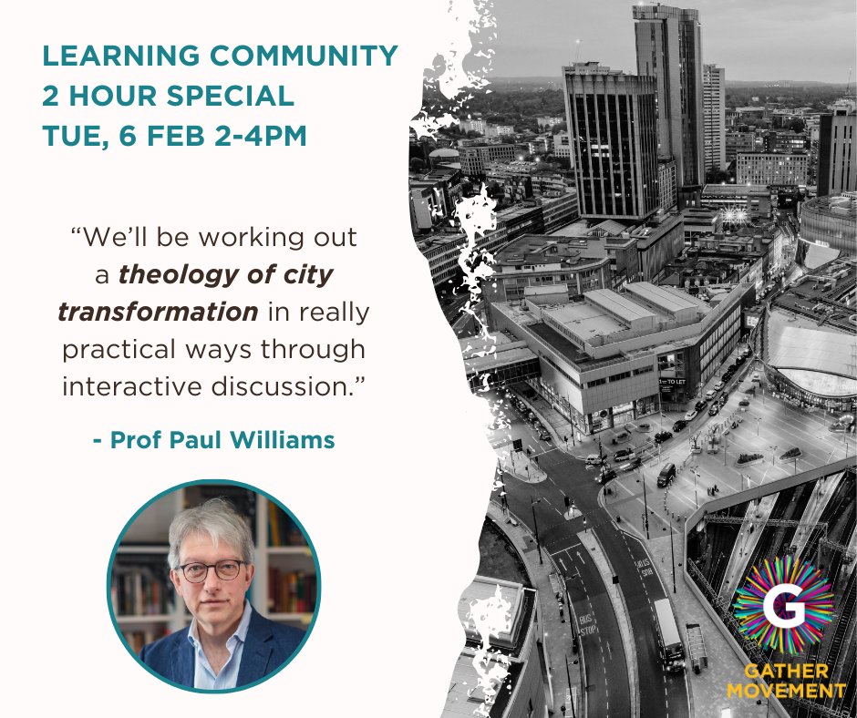 This will be a really important Learning Community for you and your church and city unity teams to be a part of! Come along to think strategically about your city. Register today 👇
us06web.zoom.us/meeting/regist…