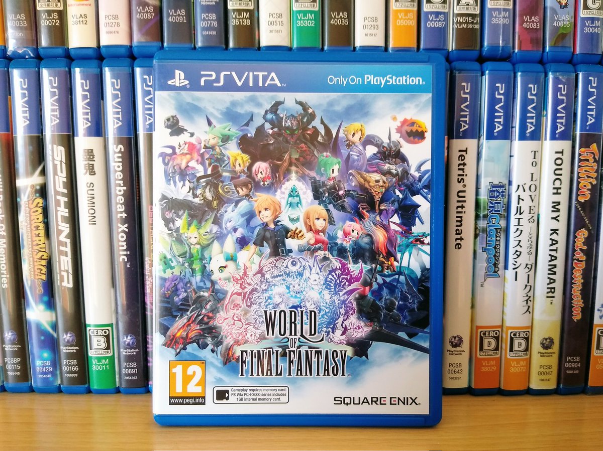 Am I the only one who thought World of Final Fantasy was awesome? I definitely want more of this

#WednesVitaDay #VitaIsland #ShareYourGames