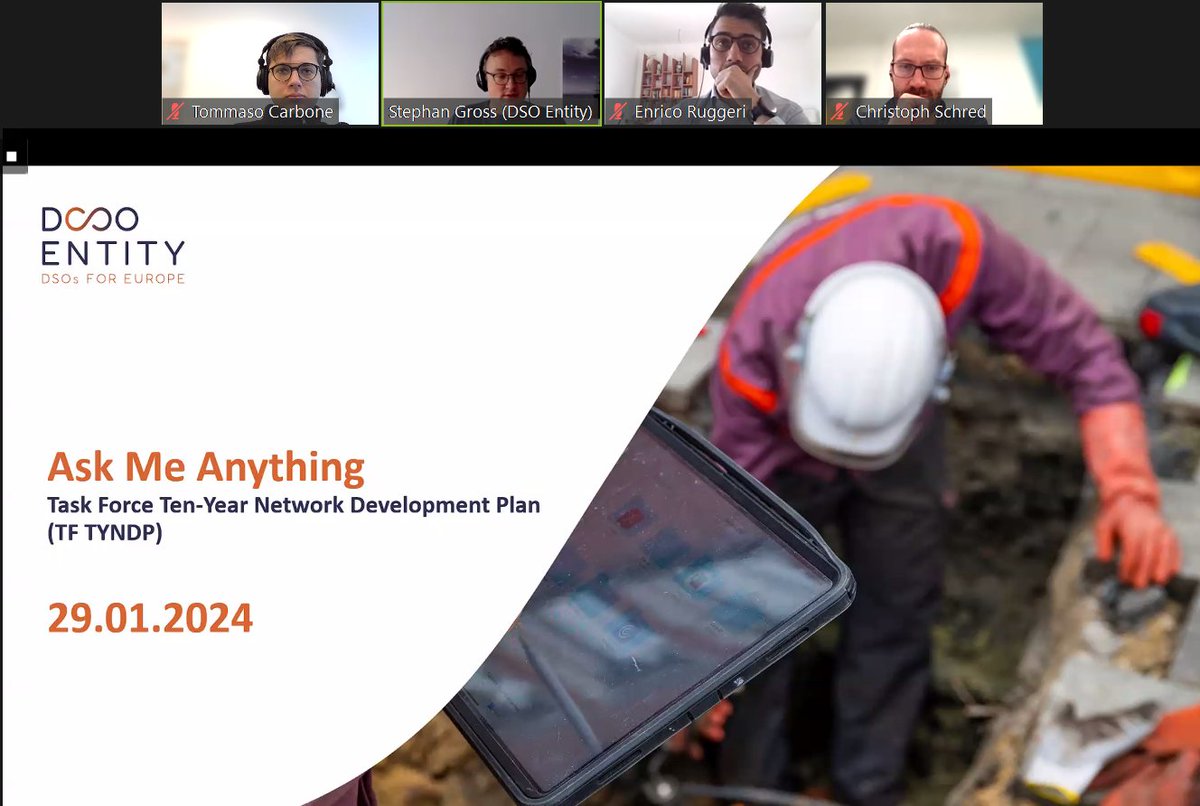 The recording of our first Ask Me Anything webinar of the year is live!

The TF TYNDP presented:
➡️Its preparation for the @EU_Commission's Copenhagen Forum foreseen for June
➡️The starting point for their work on capacity maps & DNDP

🎥 bit.ly/AMAtyndp