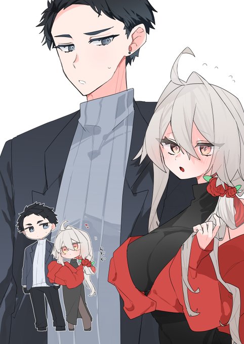 髪を結ぶの頑張ったので何度も褒めてほしい麻泰VS褒め疲れた鳴宮 