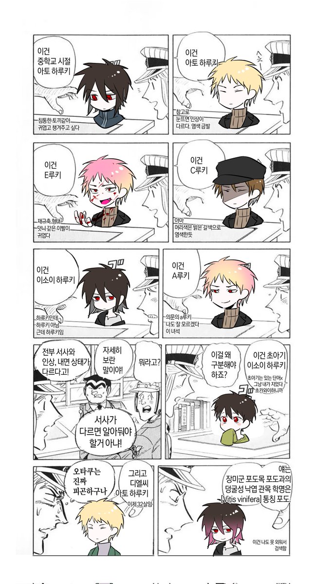 #세포신곡 
#cellofempireo 
#細胞神曲

(⬅️👀 읽는 방향, 본편 엔딩 스포+디엘씨스포)

아토 하루키 오시가
가볍게 정리한 아토 하루키