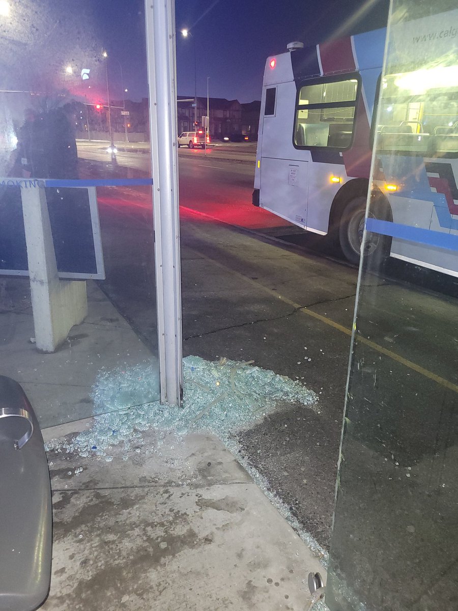 Cranston bus stations now vandalized. <a href="/CalgaryPolice/">Calgary Police</a> 
<a href="/calgarytransit/">Calgary Transit</a>
