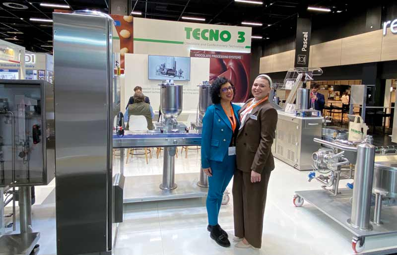 Tecnifood's tweet image. La compañía #Tecno3 ha presentado en #ProSweets 2024 las mejoras que han realizado en su mezclador continuo de la serie FCD para la industria de confitería #Maquinaria #TecnologíaAlimentaria FCDbit.ly/3UfeA9G