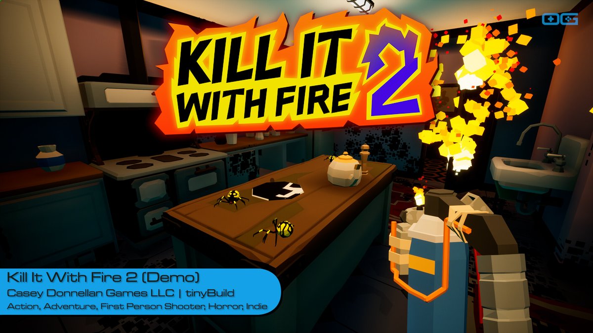 OG plays Kill It With Fire 2 (Demo)!
youtube.com/watch?v=FUvnpj…

Like & Sub!

@caseydonnellan
@tinyBuild
@KIWF_Game

#KillItWithFire2 #spiders #shooter #fps #horror #IndieGameTrends #IndieWatch #IndieDev #GameDev #IndieGameDev #IndieGame #IndieGames #Gameplay #letsplay #gaming