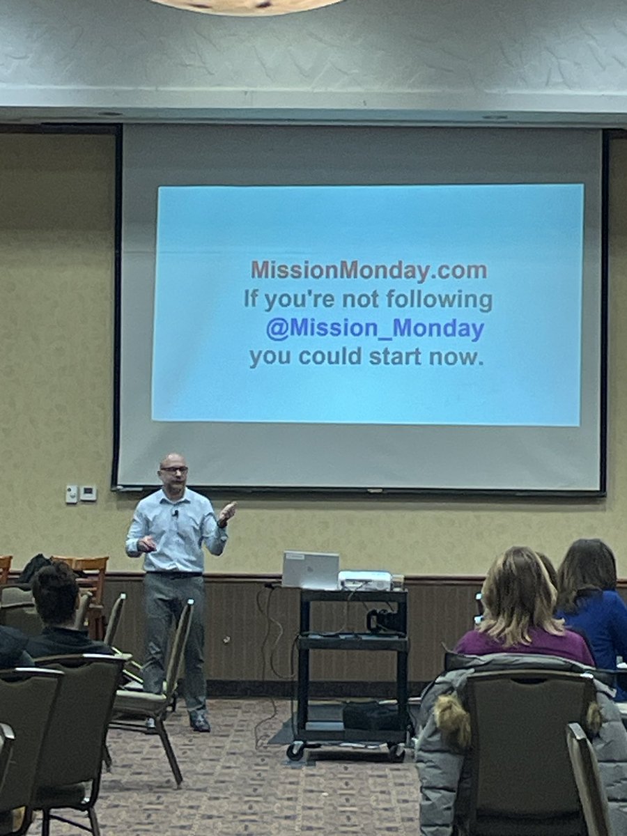 After years of friendship &amp; collab, I finally got to be in the room where it happens to hear Sam do his thing at the <a href="/NDCELorg/">NDCEL</a> conference this week. Outrageously good. While I appreciate “inspiring” I appreciate “impactful” even more. He was both. So excellent.