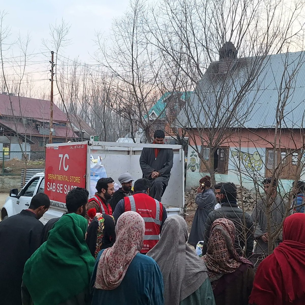 Winter foodkits drive 
#Hussaininspires #whoishussainkashmir #whoishussain