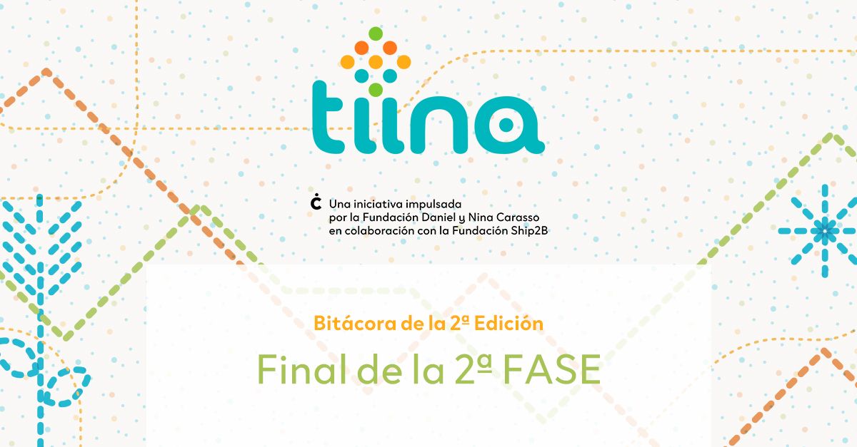 🌟Llega a su fin la 2ª fase de la 2ª edición de #Tiina, el programa de aceleración e inversión de impacto en el que colaboramos con @ship2be 

El 28 de febrero (#DemoDay), las 7 entidades finalistas optarán al fondo de #VenturePhilantropy de 200.000€

#ImpactoSocial #Innovación