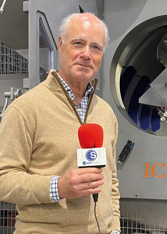 Tecnifood's tweet image. Michael Hylander, director gerente de #Repco ha detallado a @Tecnifood algunas de las novedades que una docena de sus representadas han presentado estos días en la feria de los proveedores de la industria de #confitería y #snacks #ProSweets bit.ly/49d6suw