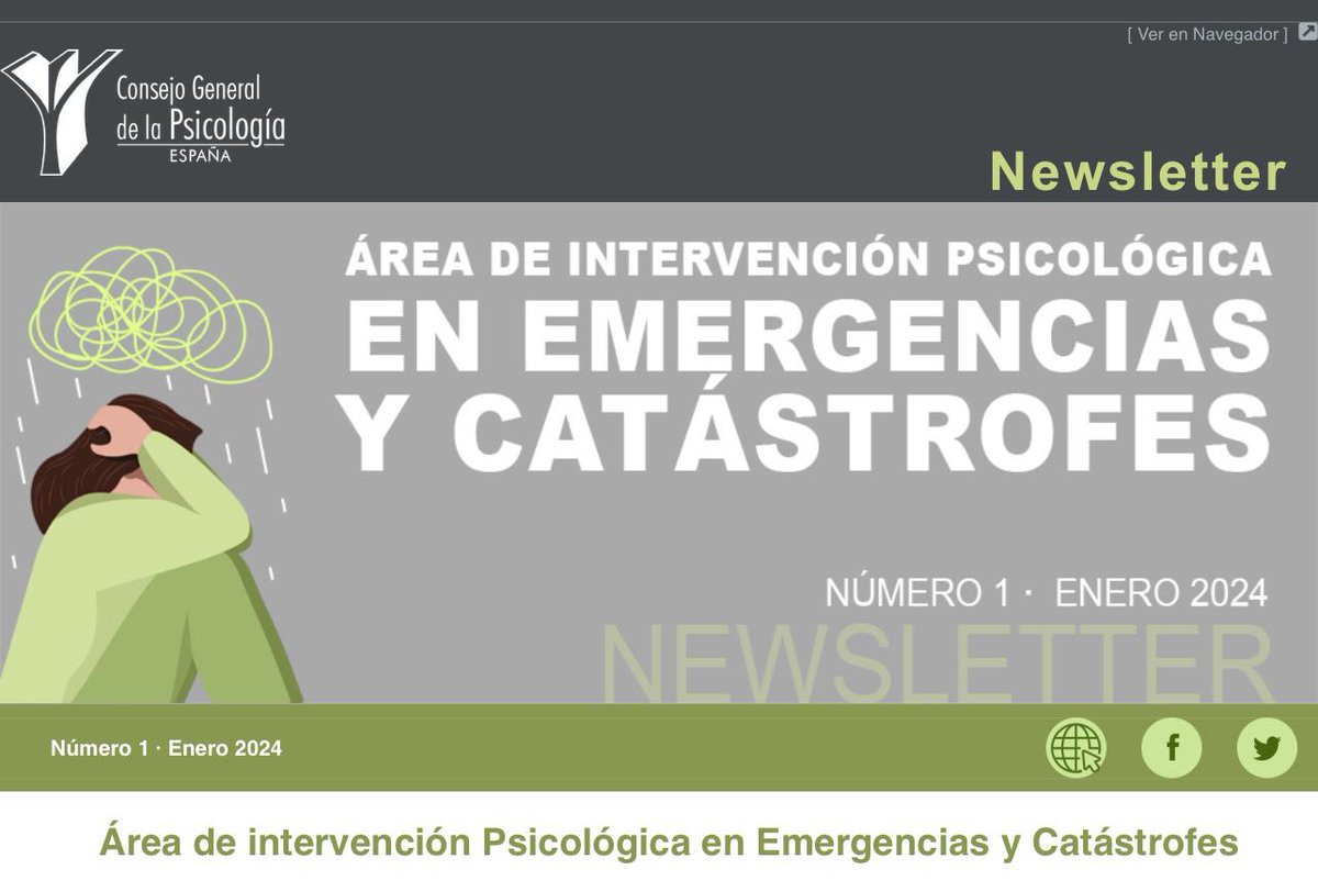 AnaMariMadrid's tweet photo. 📌 Nuevo recurso muy interesante sobre Psicología de Emergencias.
+ info 👉 https://t.co/IWAbhWyBxT https://t.co/workkOkhmT