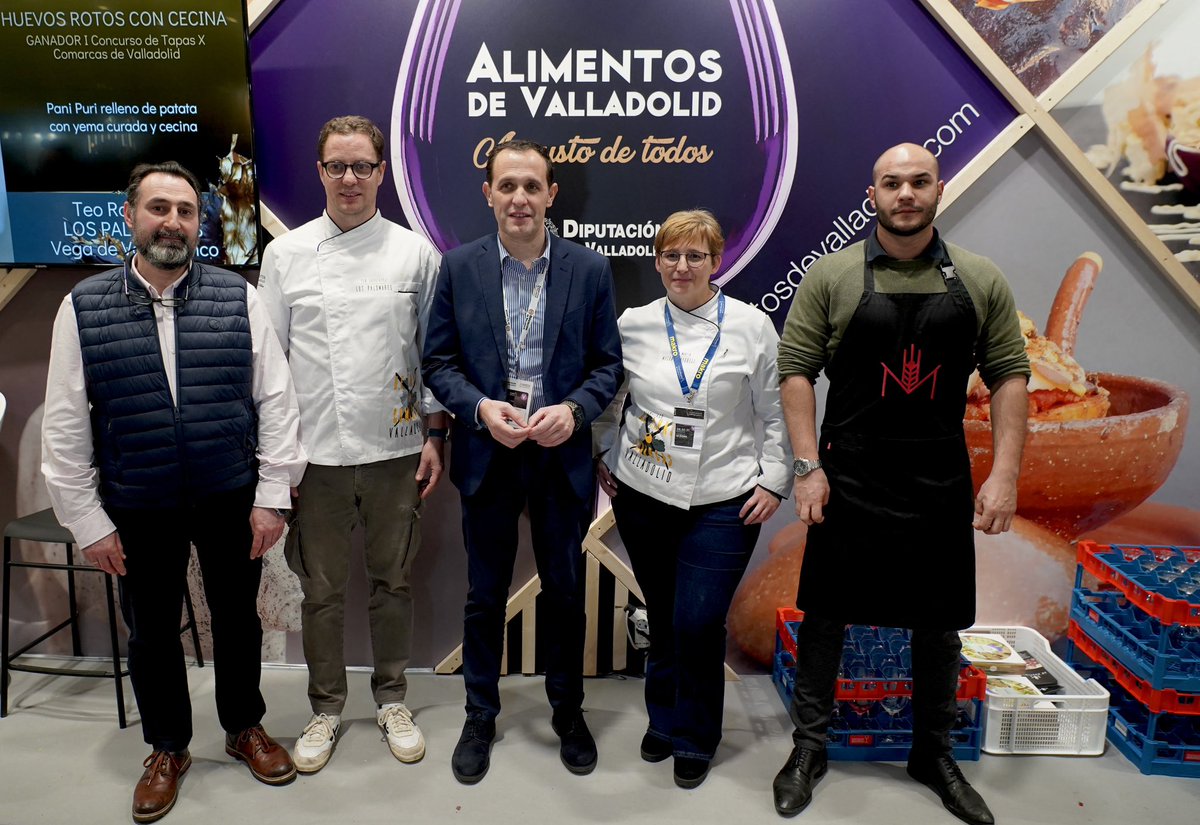 Dip_Va's tweet photo. ➡️ @Conrado_Iscar destaca en #madridfusion2024 la excelencia y versatilidad de @alimentosVALL.

🗣️ Seguimos apostando por mostrar esa mezcla perfecta de tradición y vanguardia que nos convierte en un referente a nivel nacional.

🔗 https://t.co/vXhxWEEDKJ https://t.co/ogUK0oFNrE