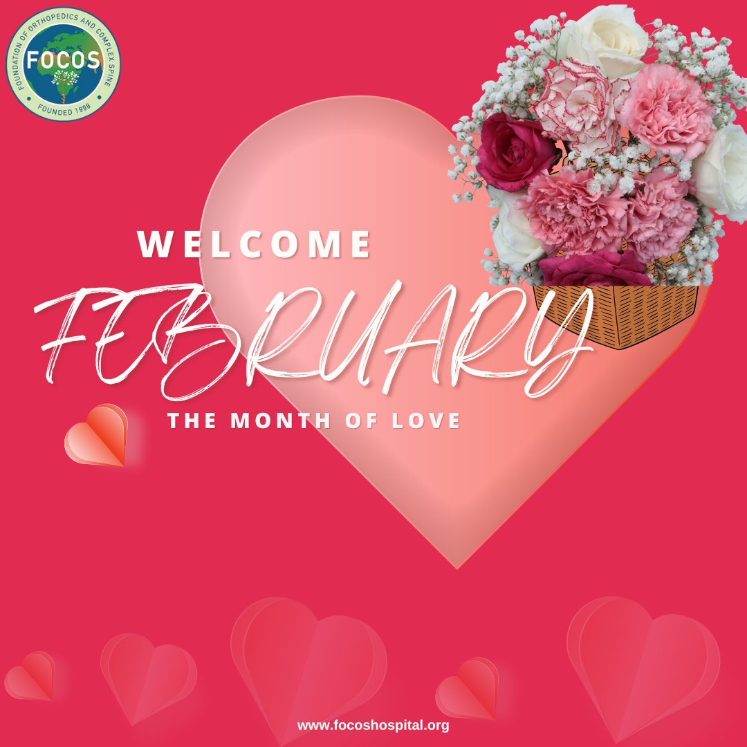 🌟 Welcome to February! 🌟
As we step into a new month, let's embrace fresh opportunities and possibilities. Join us as we mark a chapter of renewed goals and continued progress at FOCOS Foundation. 🌍💙
#HelpingTheWorldStandTall
#MakingADifferenceTogether
#FOCOS
#NewMonth
