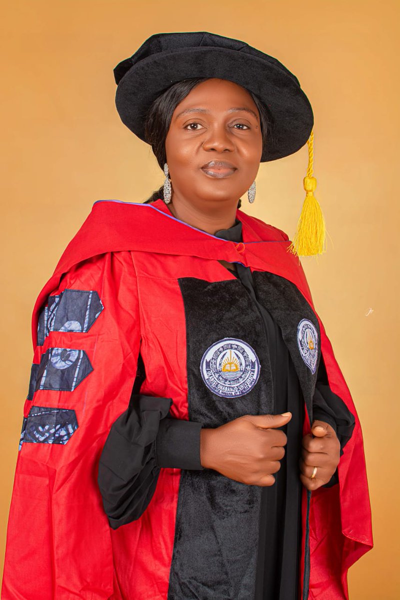 okbabarinde's tweet photo. It was about MORAL ISSUES IN GRIEF SITUATIONS. It was defended. She received congratulations. Today is the celebration of Oluwakemi Bolatito Babarinde PhD, (OOU, 2023). Congratulations to my precious wife
#CED
#SpiritualFormation 
#ChristianTheology 
@officialnbchq
@BaptistWorld https://t.co/swZTjGMxvk