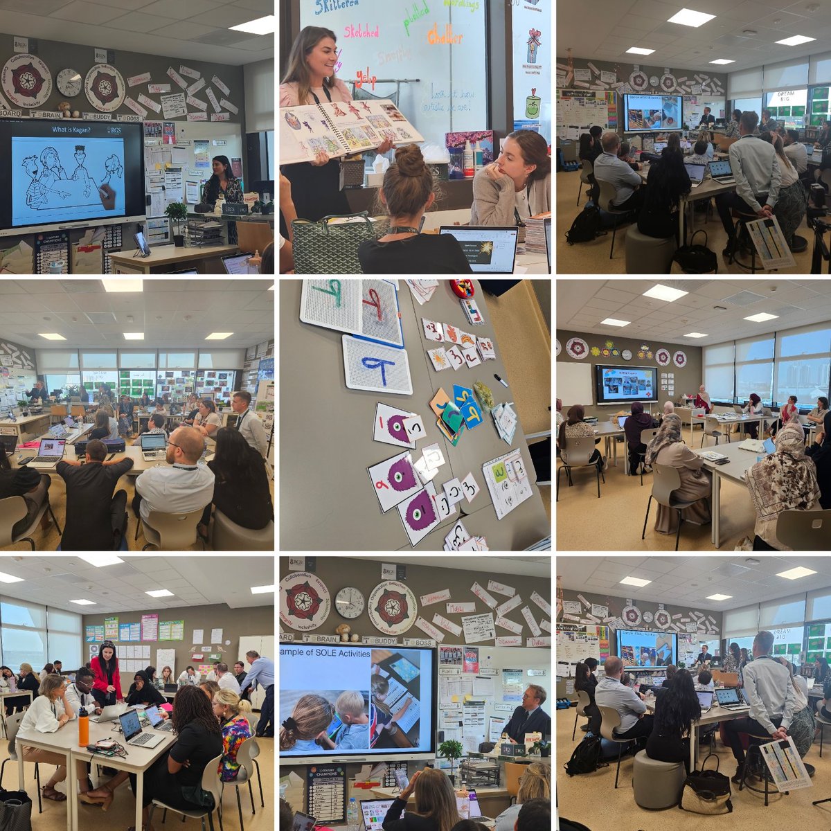 Staff leading Spark sessions this week. An incredible buzz around the school for our CPDL. Thank you to everyone who facilitated the sessions. #innovativeideas #lovelearning @rgsguildforddxb
