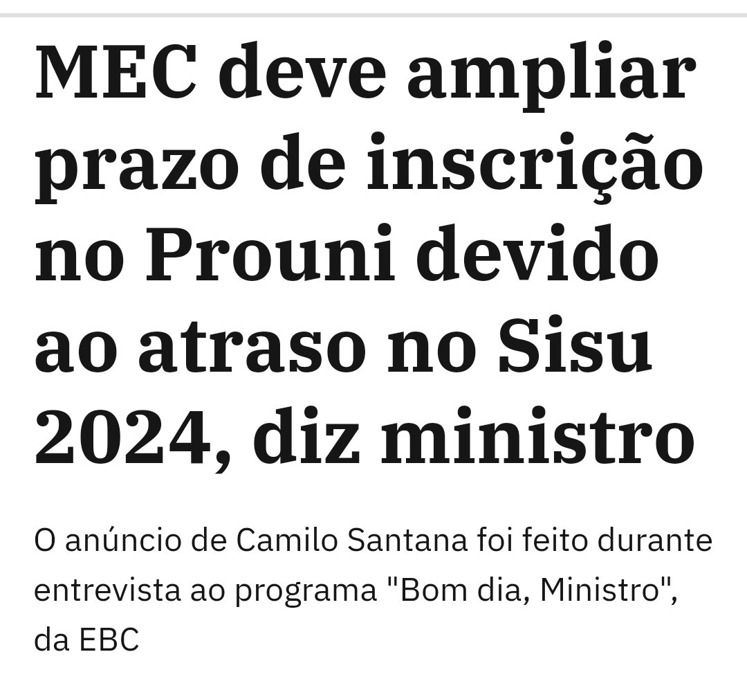 interpretaenem's tweet photo. Olhem o nível da bagunça: O ministro anunciou numa
entrevista hoje de manhã que devem prorrogar a inscrição do ProUni...

Daí, faz 1h que o perfil oficial do MEC no Instagram publicou um reels alertando que as inscrições do ProUni terminam amanhã...

Em quem a gente acredita? 🤡 https://t.co/11IQako9Vs