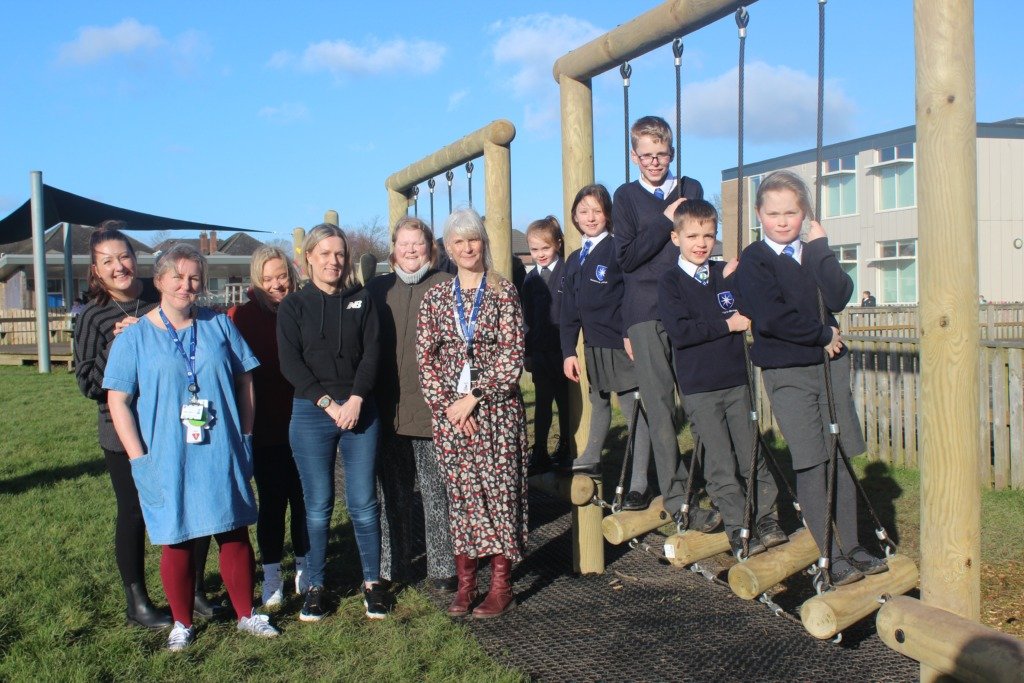 HandforthGrange's tweet photo. High spirits fill the air at Handforth Grange Primary School as both staff and pupils celebrate the success of an extensive fundraising initiative leading to the installation of a cutting-edge trim trail.

https://t.co/pL3NqoPP2D

@FriendsofHG https://t.co/ymQXDhM3Wi