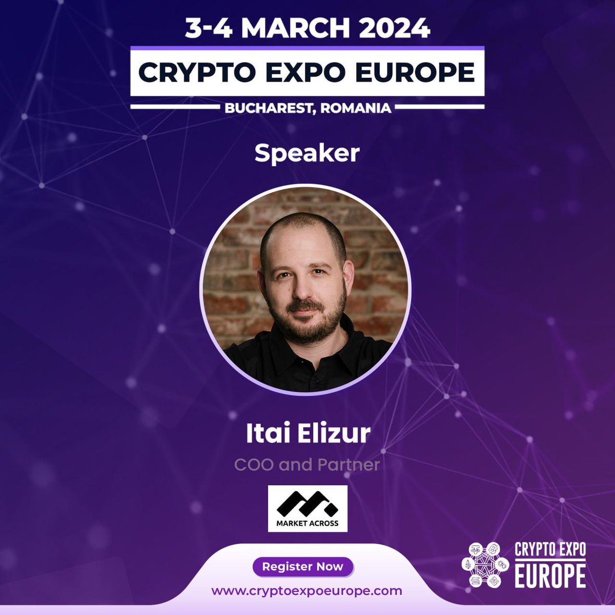 Headed to Bucharest next month to speak at @CryptoExpoEu, CEE's top #Web3 Event, with the killer @MarketAcross and @Chainwire team who will be managing the press and comms for the event. Around Bucharest next month for CEE? Hit me up