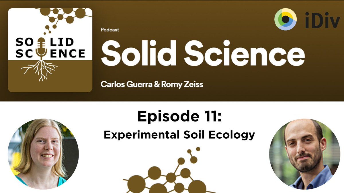 soils4europe's tweet photo. A new episode of the #SolidScience podcast is now available!🎧
We sat down with @nicenhauer to talk about the need for experiments, what factors we can study with them and why careful interpretation is key.
The episode is available on Spotify, Apple Podcast, Deezer and PlayerFM https://t.co/EX9LEOH8yc