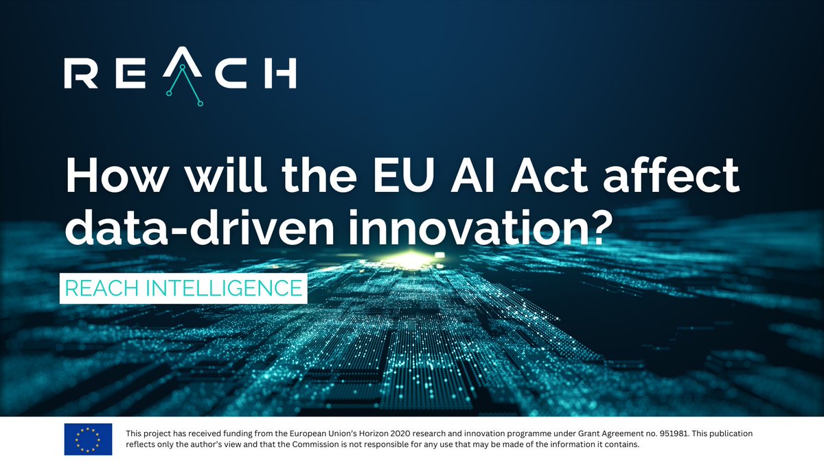 Reach Incubator's most recent article delves into the EU #AI Act, its key aspects, its relationship with #data policies, and its role in the broader context of #DataSpaces and #BigData #incubators like @ReachIncubator. Check it out 👉 reach-incubator.eu/how-will-the-e…