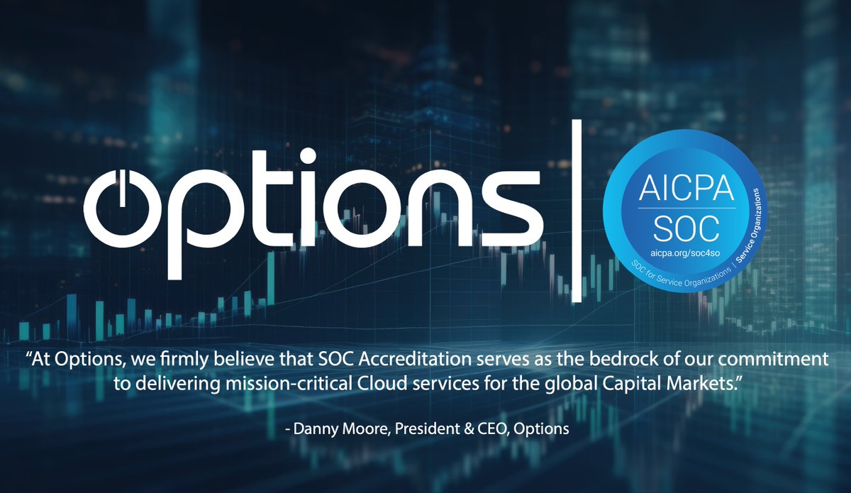 Press Release: Options Secures SOC Compliance for 13th Consecutive Year #Security #SOC #CapitalMarkets #CloudServices options-it.com/2024/01/31/opt…