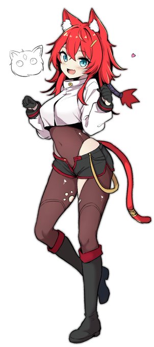 #今月描いた絵を晒そう
新しいうちのこを爆誕させました。
後はskebでボテ腹描いてました。 