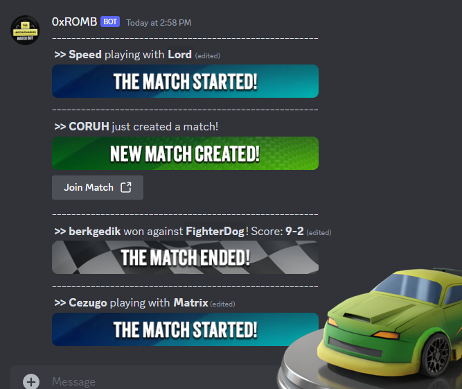 theuntgame's tweet photo. Gamers, ignite your skills! Our new Discord bot, 0xROMB, makes finding an opponent for The Untouchables training sessions a breeze. Pair up with a rival, train, and conquer the tournaments! Are you ready to dominate the arena? https://t.co/FClSrLj7l3