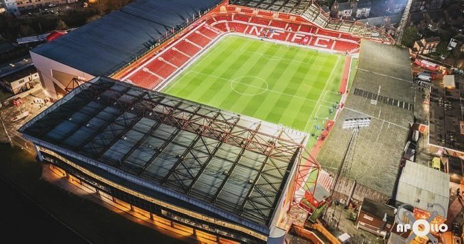 The sights of the #CityGround on game night #NFFC #NottinghamForest #dronephotography #droneshots #footballstadiums <a href="/NFFC/">Nottingham Forest</a> <a href="/NFFC_live/">NottinghamForestLive</a> <a href="/NFFCWomen/">Nottingham Forest Women</a> <a href="/NFFC_Community/">Nottingham Forest Community Trust</a>