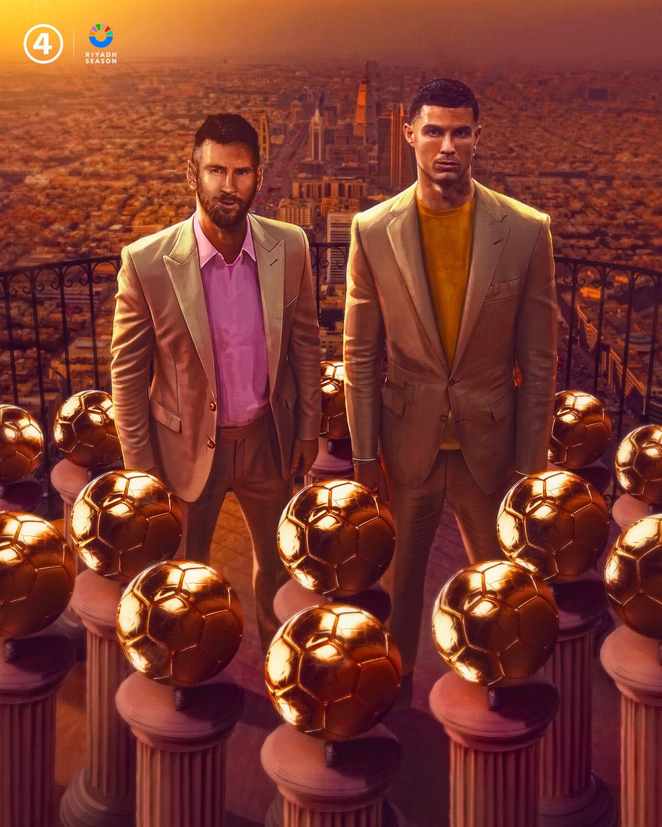 433's tweet photo. Truly the GOATs 🐐🐐 #RiyadhSeason https://t.co/2KjIHmkDtt