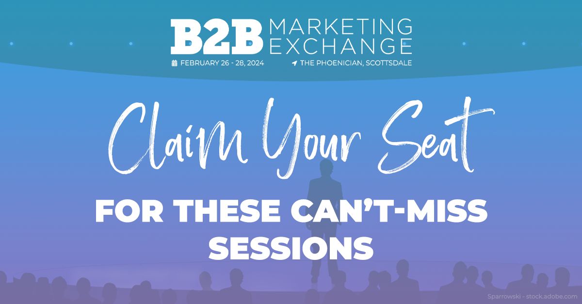 Over the course of 3 days at #B2BMX 2024, you’ll be able to experience top-notch programming that will feature hot brands, hot topics & hot takeaways. Check out the final agenda: bit.ly/42mg4B1